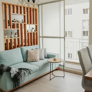 En Barranquilla Con Espacio Coworking Apartamento